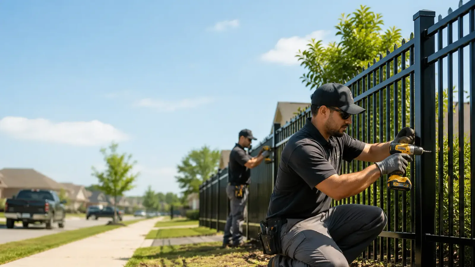 Metal Fence Installation in Fruitport, MI
